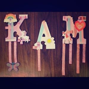 Letters for bows